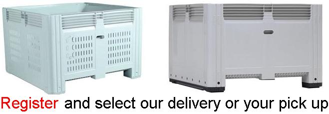 Pallet Bins / Containers Pallet Bins / Containers